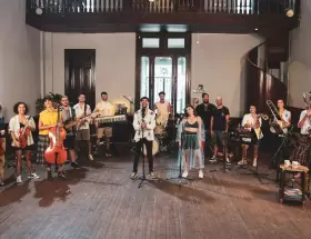 El Sindicato Argentino de Boleros debutar debut en el Konex