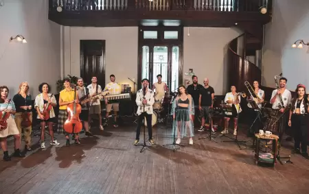 El Sindicato Argentino de Boleros debutar debut en el Konex