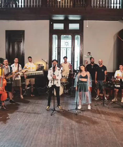 El Sindicato Argentino de Boleros debutar debut en el Konex