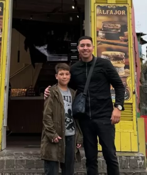 Alejandro y Danilo, apodado "Choclo"