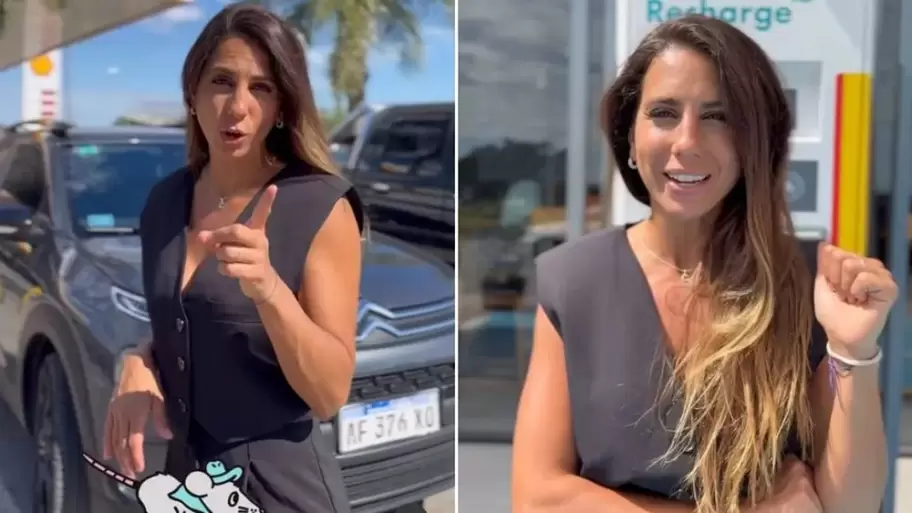 Cinthia Fernández defendió su proyecto de ley para que deudores de alimentos no puedan cargar nafta