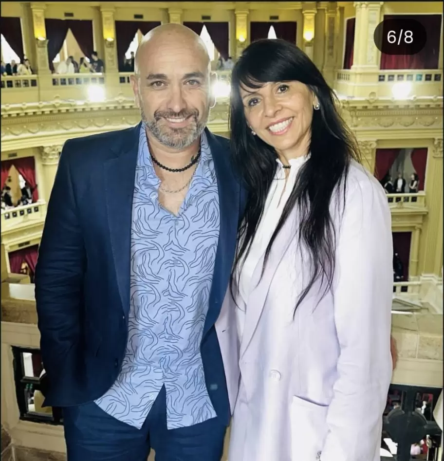 Claudio Ciccarelli, primo de Fred Machado y Lorena Villaverde