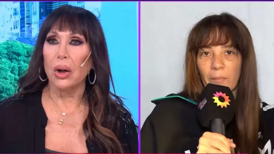 El susto de Moria Casán cuando vio a Lissa Vera