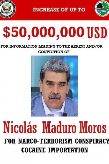 Estados Unidos duplic recientemente la recompensa por su captura, elevndola a 50 millones de dlares.