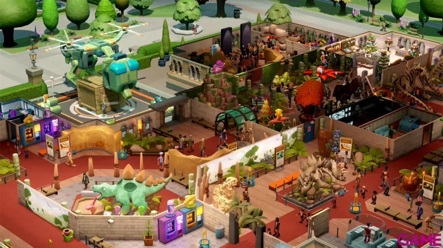 Two Point Museum aterrizó en Nintendo Switch 2