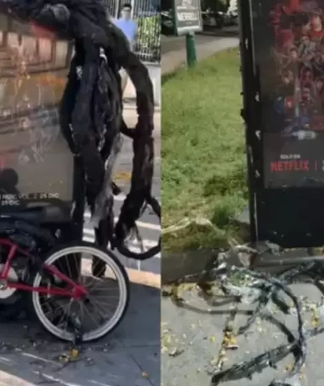 Se robaron la bicicleta de Will de "Stranger Things" en CABA