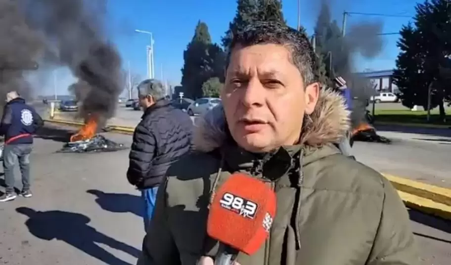 Diego Olave, secretario general de la Unin Obrera Metalrgica (UOM) de Venado Tuerto.