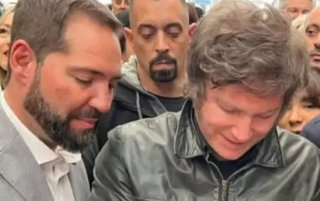 Martn Antoln y javier Milei