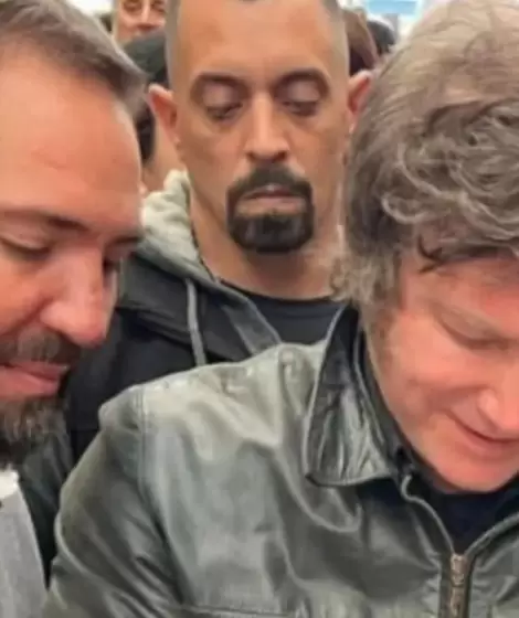 Martn Antoln y javier Milei