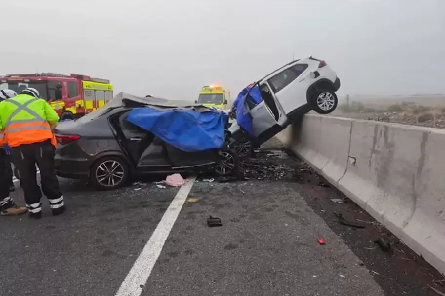 Accidente en la Ruta 2
