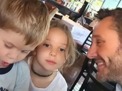 Benjamn Vicua con Magnolia y Amancio