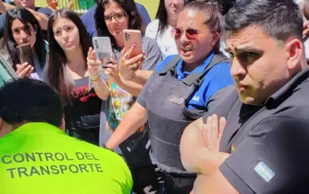 El conductor del micro que trasladaba a estudiantes desde Exaltaci�n de la Cruz dio positivo por coca�na y marihuana