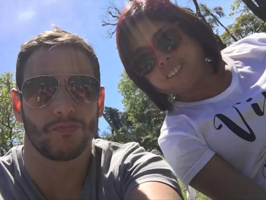 Rodrigo Lussich y Mercedes Portillo.