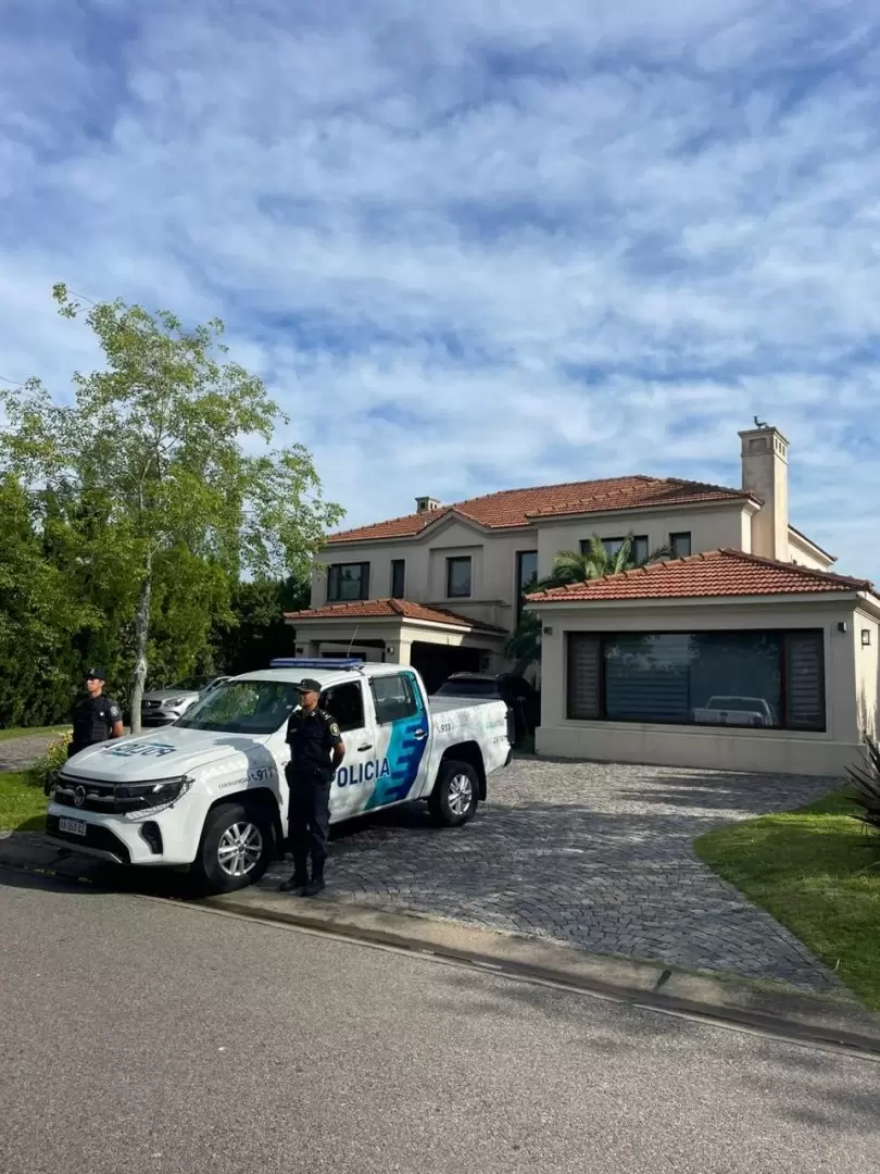 Payarola fue arrestado en un operativo simultáneo en Nordelta y Beccar.