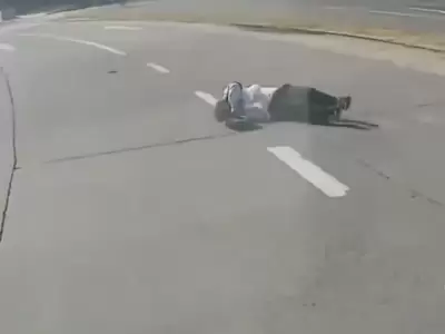 La vctima sufri politraumatismos y fue trasladada de urgencia al Hospital Pirovano.