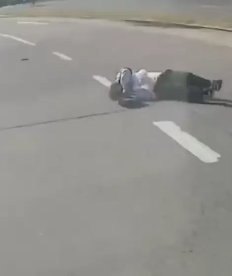 La vctima sufri politraumatismos y fue trasladada de urgencia al Hospital Pirovano.