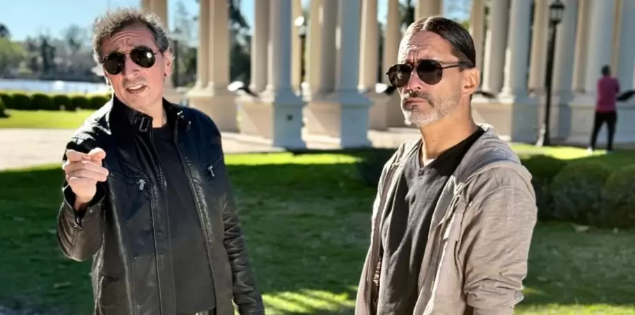 Dany Hoyos y Daniel Agostini