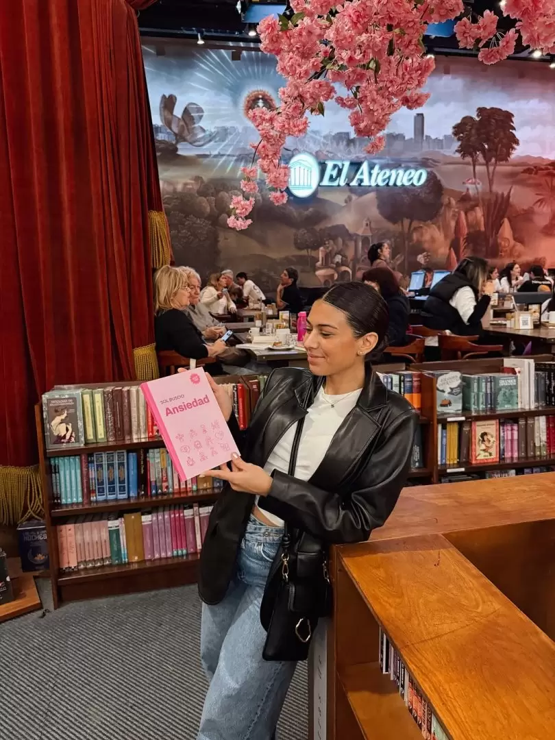 Sol Buscio, autora de Ansiedad