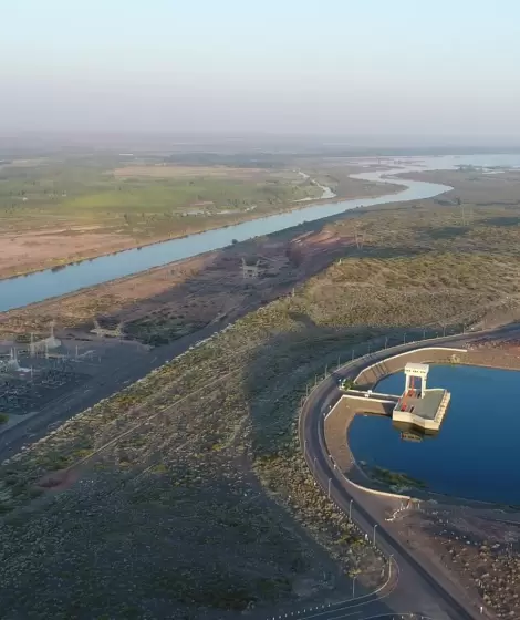 Cerro Colorado , central hidroelctrica