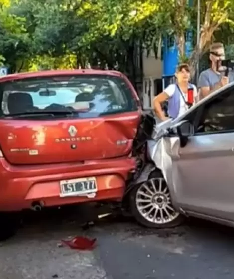 Un conductor alcoholizado y con una pierna enyesada provoc un choque en cadena y se atrincher tres horas dentro de su auto