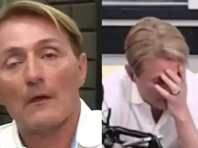 Daniel Gmez Rinaldi al borde del desmayo