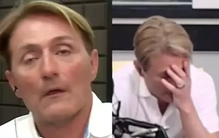 Daniel Gmez Rinaldi al borde del desmayo