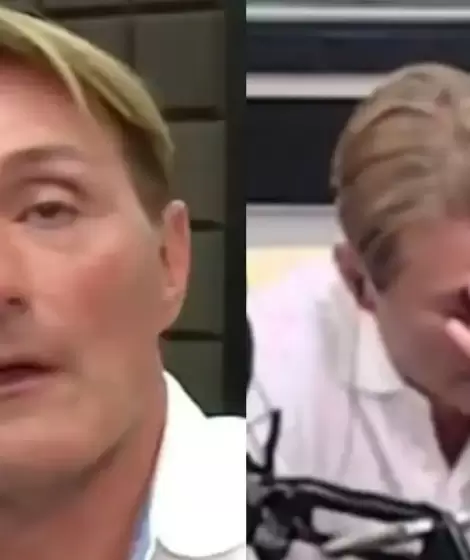 Daniel Gmez Rinaldi al borde del desmayo