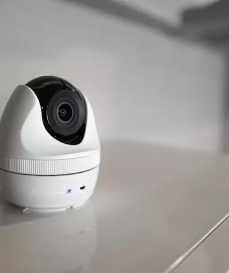 Cmaras domsticas modernas permiten monitorear el hogar desde el celular, con alertas en tiempo real.