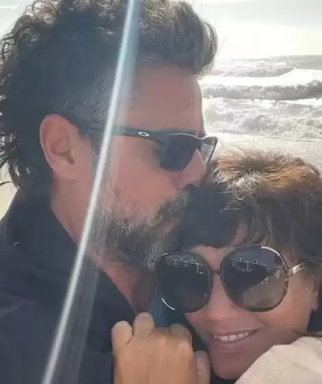 Griselda Siciliani y Luciano Castro