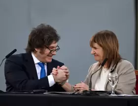 Javier Milei y Patricia Bullrich
