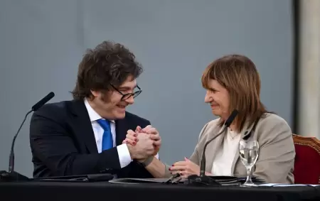 Javier Milei y Patricia Bullrich