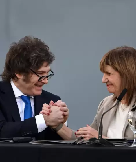 Javier Milei y Patricia Bullrich