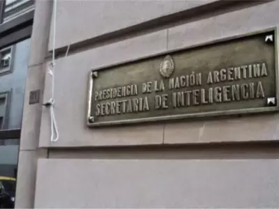 El ingreso de la Secretara de Inteligencia del Estado (SIDE).