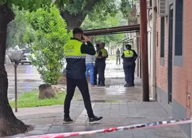 La Polica de Tucumn en la escena del crimen del menor de 10 aos ahorcado por un adolescente de 16.