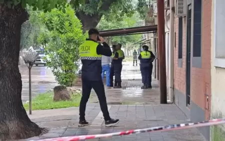 La Polica de Tucumn en la escena del crimen del menor de 10 aos ahorcado por un adolescente de 16.