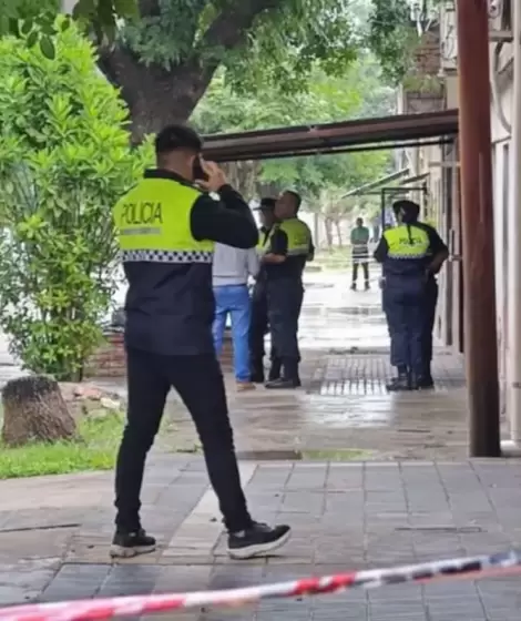 La Polica de Tucumn en la escena del crimen del menor de 10 aos ahorcado por un adolescente de 16.