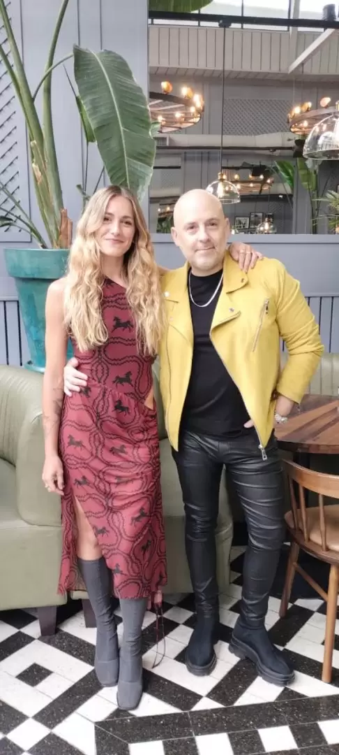 Rochi Igarzábal y José María Muscari