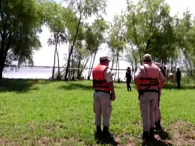 La vctima apareci flotando con mltiples pualadas