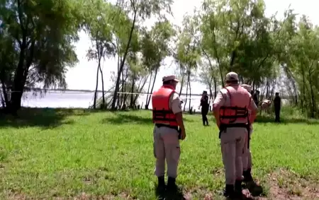 La vctima apareci flotando con mltiples pualadas