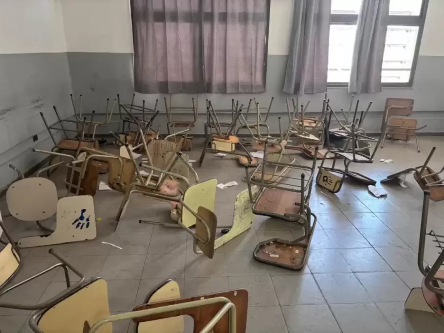 Más de 150 alumnos fueron sancionados por destrozos en un colegio de Mendoza