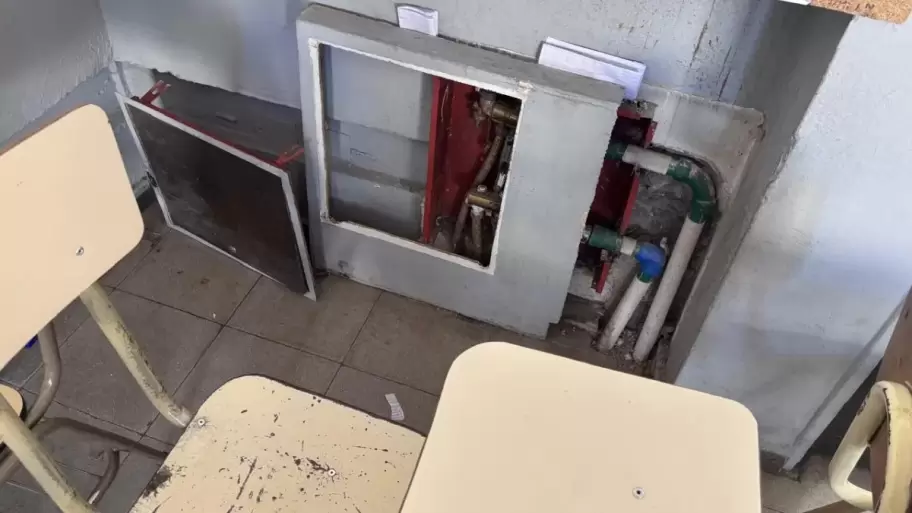 Más de 150 alumnos fueron sancionados por destrozos en un colegio de Mendoza