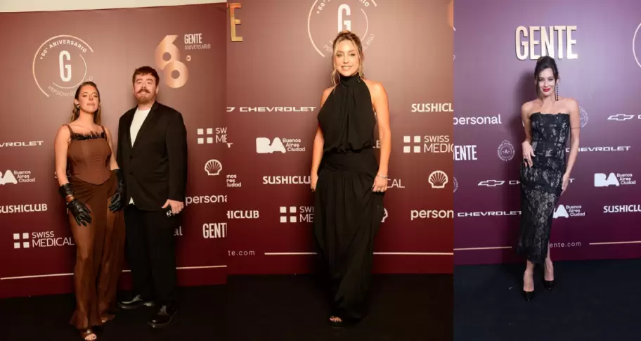 Nati Jota, Granador, Flor Jazmín Peña y Sofí Martínez pasaron por la alfombra roja de Gente