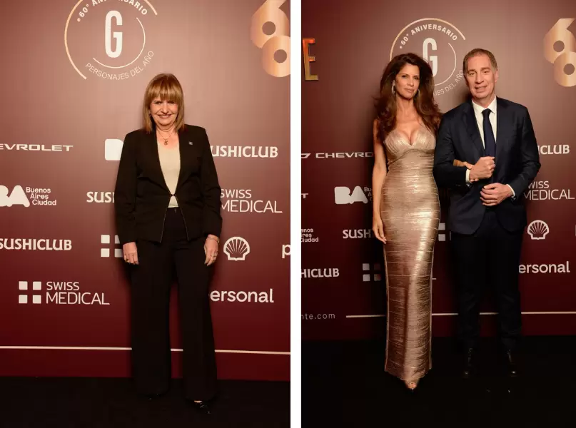 La política se hizo presente en los "Personajes del Año 2025" de Gente: Bullrich y Santilli posaron
