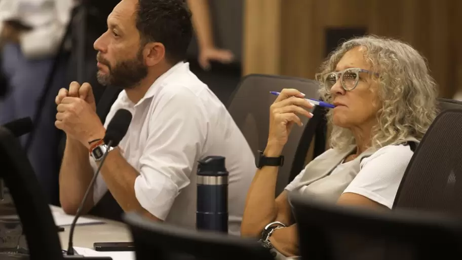 Los diputados nacionales Maximiliano Ferraro y Mónica Frade.