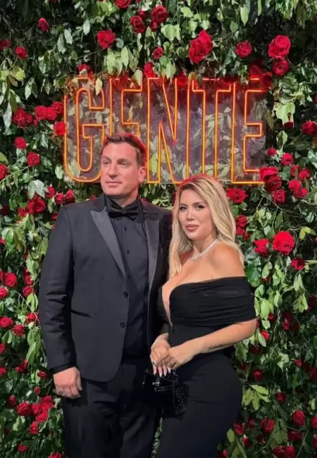 Maxi Lpez y Wanda Nara