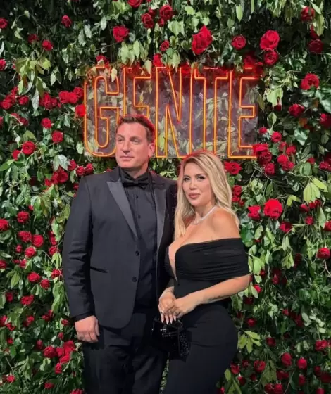 Maxi Lpez y Wanda Nara