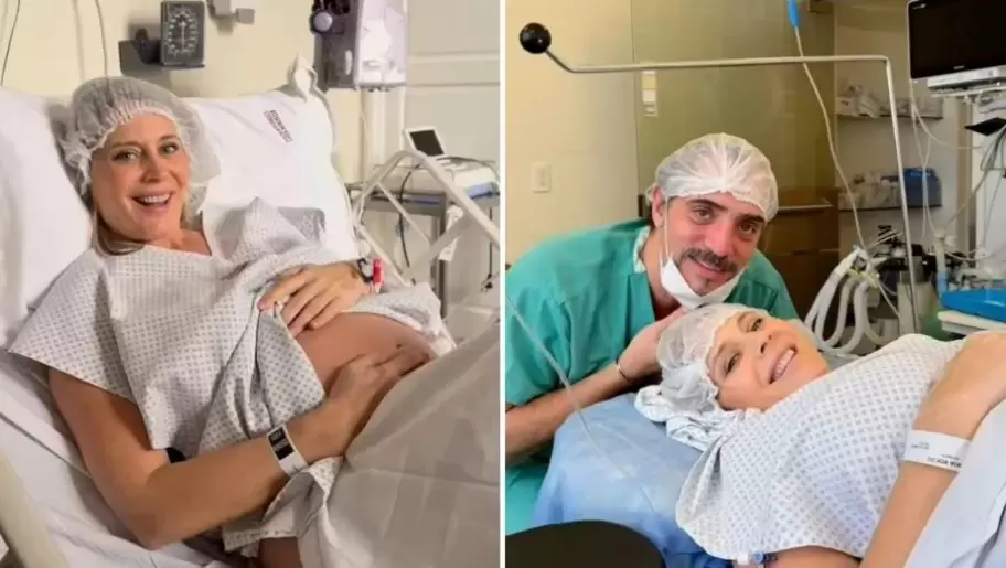 Naci Isidro, el hijo de Roco Marengo y Eduardo Fort