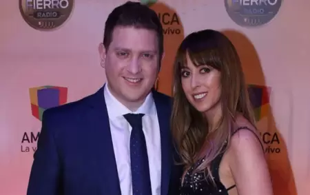 Jonatan Viale y su esposa Micaela Sol Krolovetzky, dueos de Polonia Producciones S.A.