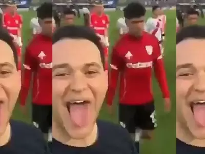 La peor de las sanciones para Uriel Hamra, el chico que se burl de los jugadores de River en la Bombonera