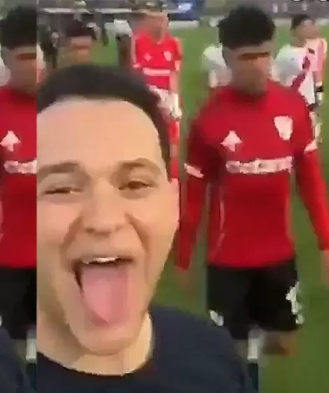 La peor de las sanciones para Uriel Hamra, el chico que se burl de los jugadores de River en la Bombonera